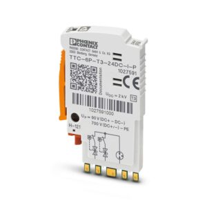 TTC-6P-T3-24DC-I-P – Plugue para proteção contra surtos tipo 3 – PHOENIX CONTACT