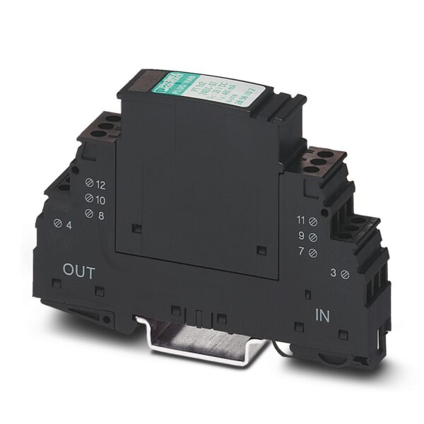 PT 1X2+F-BE - Elemento de base da proteção contra sobretensão - PHOENIX CONTACT - Imagem 2