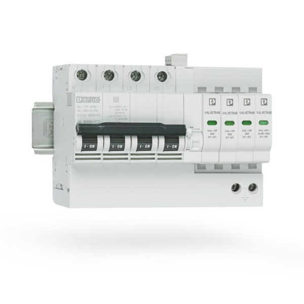 VAL-CP-MCB-3S-350/40/FM - Protetor contra sobretensão tipo 2 - PHOENIX CONTACT - Imagem 5