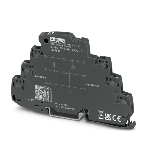SP-EE-TT-6-1X2-24DC-UT - Dispositivo de proteção contra surtos - PHOENIX CONTACT