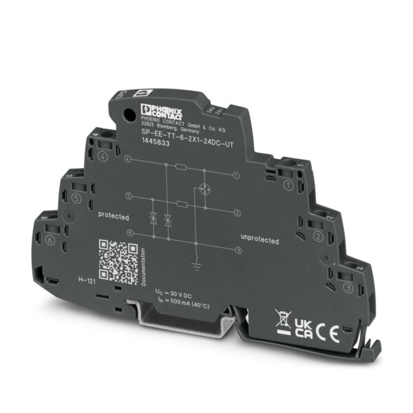 SP-EE-TT-6-2X1-24DC-UT - Dispositivo de proteção contra surtos - PHOENIX CONTACT