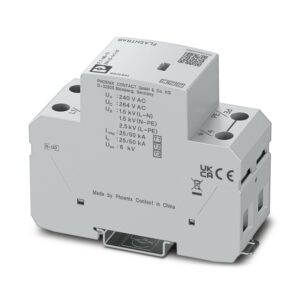 FLT-MB-T1-264/25-1+1-UT – Protetor contra raios e surtos combinado tipo 1+2+3 – PHOENIX CONTACT