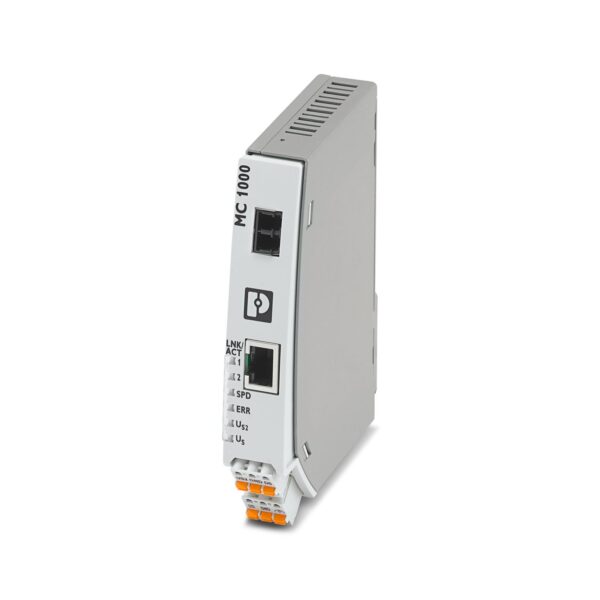 MC 1000E-SM40 LC - Conversor com conector de fibra óptica - PHOENIX CONTACT