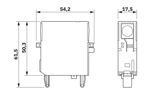 VAL-SPP-T2-335-P - Plugue para proteção contra surtos tipo 2 - PHOENIX CONTACT - Imagem 2
