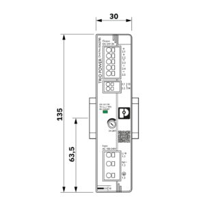 TRIO3-PS/1AC/24DC/3/C2LPS – Fonte de alimentação – PHOENIX CONTACT