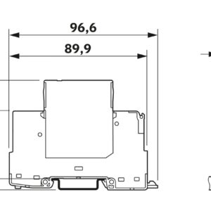 VAL-SPP-T2-350-1VF+0-UT – Protetor contra sobretensão tipo 2 – PHOENIX CONTACT