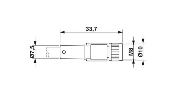 SAC-4P-15,0-PUR/M 8FS - Cabo para sensor/atuador - PHOENIX CONTACT - Imagem 4