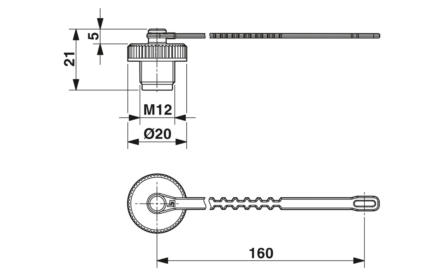 PROT-M12 MS-PA-CHAIN - Bujão roscado - PHOENIX CONTACT - Uds./emb.: 5 unidade(s) - Imagem 2