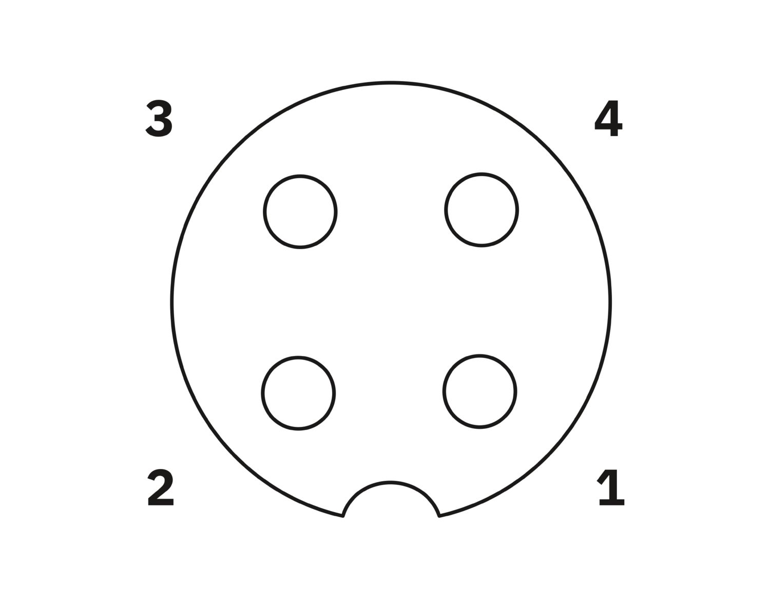 SAC-4P- 1,5-PUR/M12FS - Cabo para sensor/atuador - PHOENIX CONTACT - Imagem 3