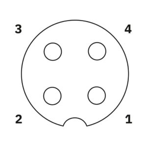 SAC-4P- 3,0-PVC/M12FS – Cabo para sensor/atuador – PHOENIX CONTACT