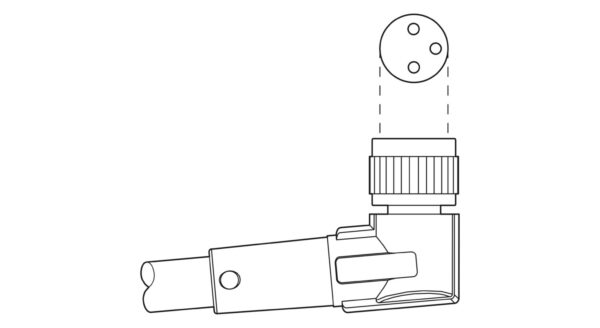 SAC-3P-10,0-PUR/M 8FR-2L - Cabo para sensor/atuador - PHOENIX CONTACT - Imagem 3
