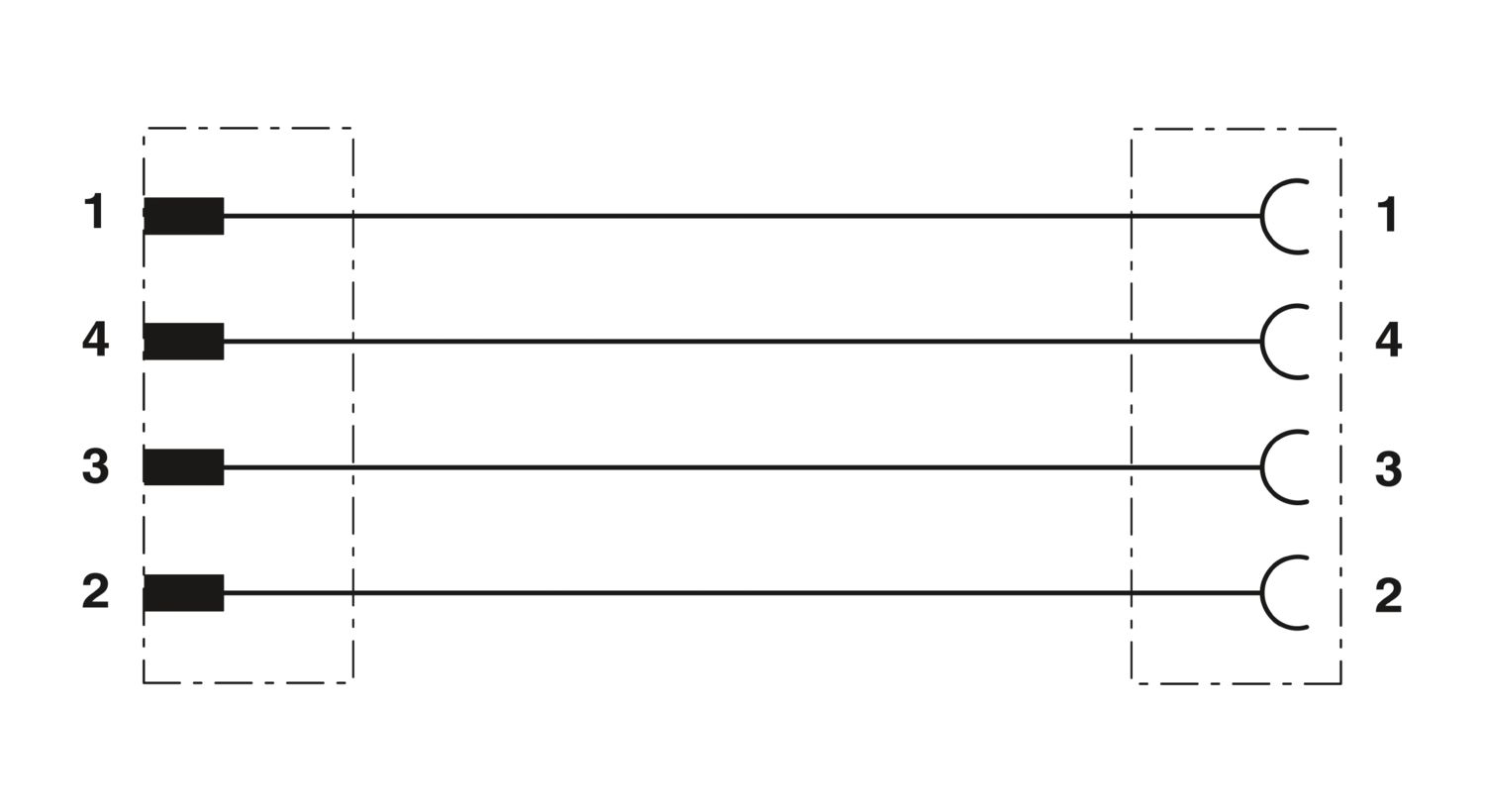 SAC-4P-M12MS/10,0-PUR/M12FS - Cabo para sensor/atuador - PHOENIX CONTACT - Imagem 2