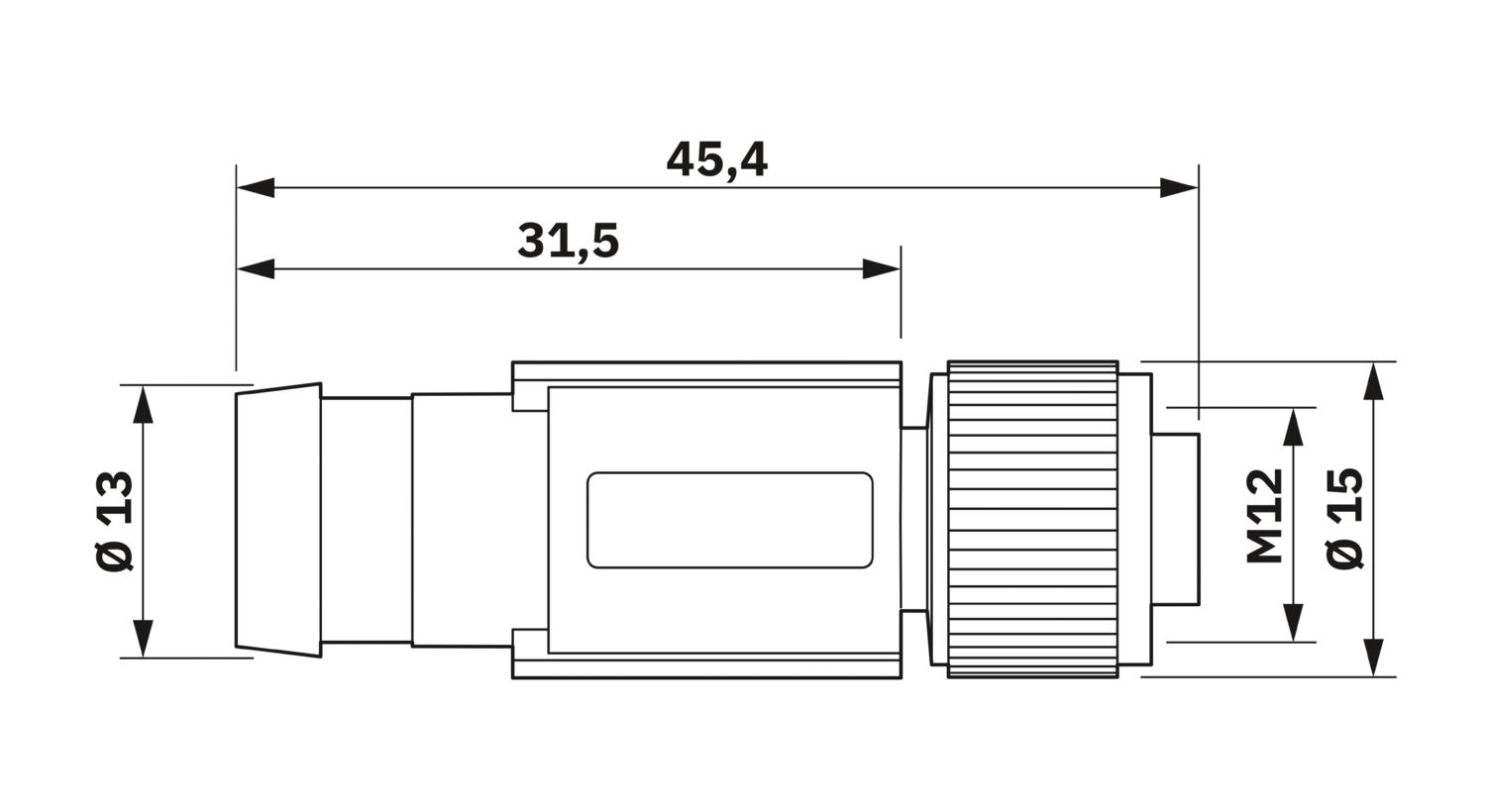 SAC-4P- 5,0-PUR/M12FS SH - Cabo para sensor/atuador - PHOENIX CONTACT - Imagem 5