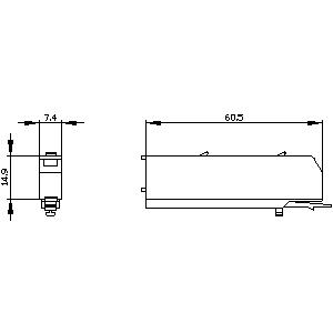 3ZY1122-2BA00 – bloco de terminais removível de 2 polos, terminais push-in até no máximo 1 x 4 mm2 ou 2 x 1,5 mm2, (em manga de extremidade compartilhada), para dispositivos SIRIUS em gabinete de trilho DIN industrial, sem inscrição – SIEMENS – Uds./emb.: 6 unidade(s)