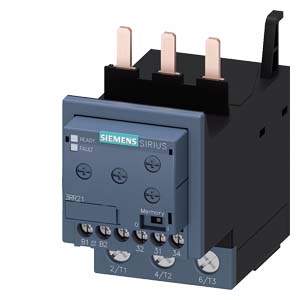 3RR2143-1AA30 – Relé de monitoramento, pode ser montado no contator 3RT2, tamanho S2 básico, ajuste analógico Monitoramento de corrente aparente 8…80 A, 50…60 Hz – SIEMENS
