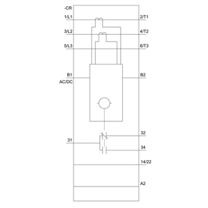 3RR2141-1AA30 –  Produto Relé de monitoramento, pode ser montado no contator 3RT2, tamanho S00 básico, ajuste analógico Monitoramento de corrente aparente 1,6-16 A, 20-400 Hz – SIEMENS