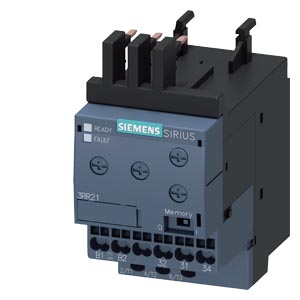 3RR2141-2AW30 – Relé de monitoramento, pode ser montado no contator 3RT2, tamanho S00 básico, ajuste analógico Monitoramento de corrente aparente 1,6-16 A, 20-400 Hz – SIEMENS