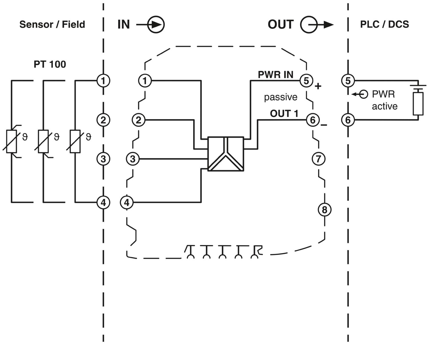 MINI MCR-SL-PT100-LP-NC - Transdutor de temperatura - PHOENIX CONTACT - Imagem 4