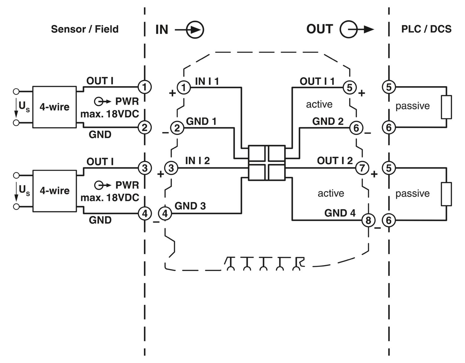 MINI MCR-SL-2CP-I-I - Isolador passivo - PHOENIX CONTACT - Imagem 4