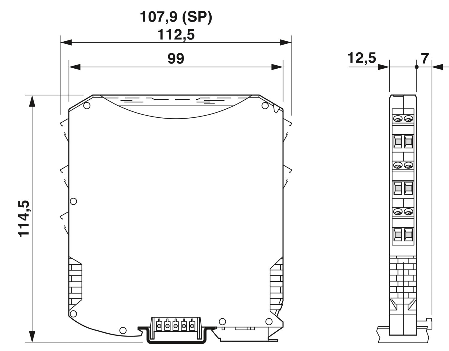 MACX MCR-SL-2I-2I-ILP - Isolador passivo - PHOENIX CONTACT - Imagem 2