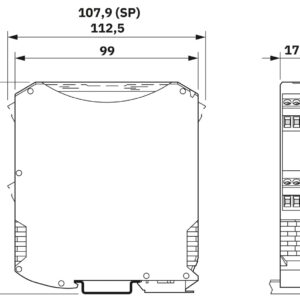 MACX MCR-T-UI-UP-SP – Transdutor de temperatura – PHOENIX CONTACT