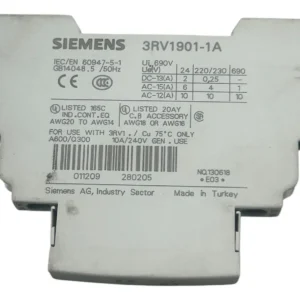 3RV1901-1A P/ Disj. Motor – SIEMENS
