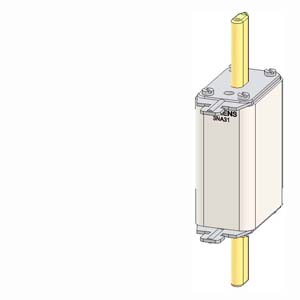 3NA3117 – Elemento fusível LV HRC, NH1, In: 40 A, gG, Un CA: 500 V, Un CC: 440 V, Indicador dianteiro, terminais de aperto ativos – SIEMENS – Uds./emb.: 3 unidade(s)