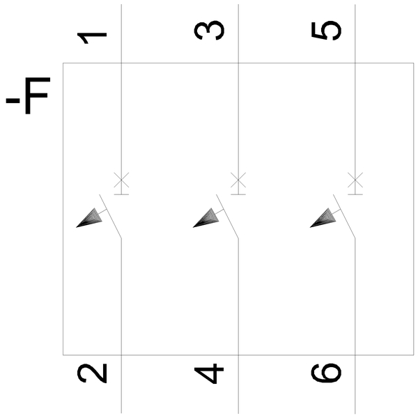 5SL1370-7MB - Disjuntor miniatura 400V 3kA, 3 polos, C, 70A - SIEMENS - Imagem 3