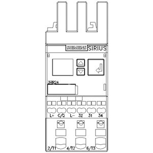 3RR2442-2AA40 - MONITORAMENTO ATUAL F. IO-LINK S0 MOLA - SIEMENS - Imagem 4