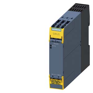 3SK1211-1BW20 – Relé de segurança SIRIUS Expansão de saída 4RO com circuitos de habilitação de relé 4 contatos NA mais circuito de sinalização de relé 1 contato NF Us = 110-240 V CA/CC terminal de parafuso – SIEMENS