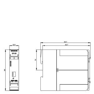 3SK1121-2AB40 - RELÉ DE SEGURANÇA SIRIUS ADV R3+1 - SIEMENS - Imagem 2