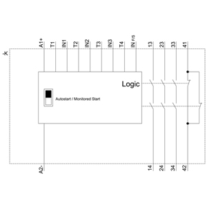 3SK1111-2AB30 - dispositivo de comutação de segurança SIRIUS - SIEMENS - Imagem 5