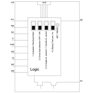 3SK1120-1AB40 - Relé de segurança SIRIUS Unidade básica Série avançada - SIEMENS - Imagem 4