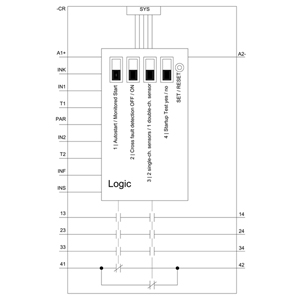 3SK1121-1AB40 - Relé de segurança SIRIUS ADV RELAYS 3NA+1NF - SIEMENS - Imagem 6