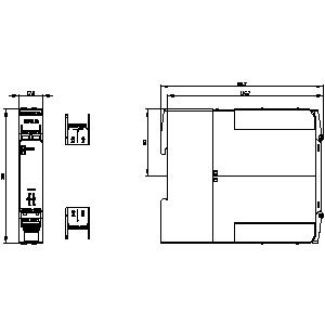 3RQ1000-2EB00 - Relé de acoplamento de manobra positiva em caixa industria - SIEMENS - Imagem 2