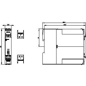 3RQ1200-1EB00 - relé de acoplamento de manobra positiva na caixa industrial - SIEMENS - Imagem 2