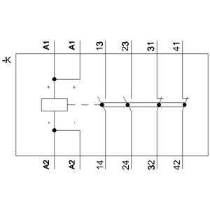 3RQ1000-1HW00 - Relé de acoplamento acionado positivamente em gabinete industrial 2 contatos NA / 2 contatos NF 24 V a 240 V CA/CC SIL 2 / PL c Terminais de parafuso - SIEMENS - Imagem 5