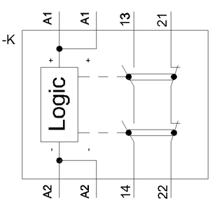 3RQ1200-2EW00 - Relé de acoplamento acionado positivamente em gabinete industrial - SIEMENS - Imagem 5