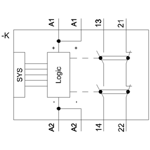3RQ1200-1EB00 - relé de acoplamento de manobra positiva na caixa industrial - SIEMENS - Imagem 5