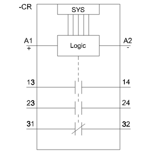 3RQ1000-2GB00 - Relé de acoplamento de manobra positiva em caixa industrial - SIEMENS - Imagem 4