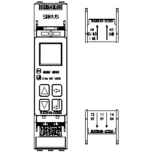 3UG5643-2CS20 - Monitor de linha, I/V/PF/P 90–690V, 24-240VAC/CC - SIEMENS - Imagem 2