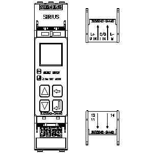 3UG5842-2AA40 – Monitoramento de linha, I/V/PF/P, 90–690V, 24VDC, IO-Link – SIEMENS