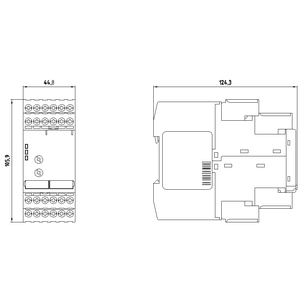 3TK2810-0BA01 – Relé de segurança SIRIUS voltado para a segurança Monitoramento de parada 24 V DC – SIEMENS