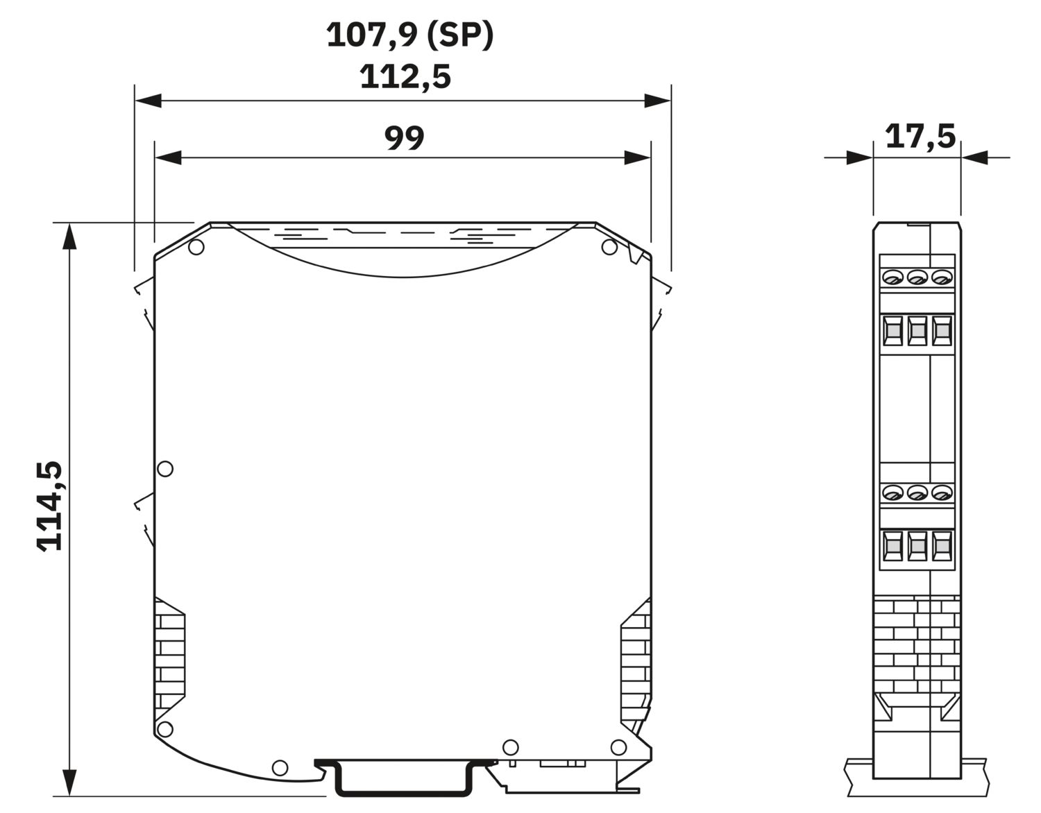 MACX MCR-SL-2NAM-R-UP-SP - Condicionador de sinal - PHOENIX CONTACT - Imagem 3