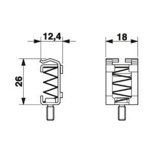 SKS 8-D – Borne para blindagem – PHOENIX CONTACT – Uds./emb.: 10 unidade(s)