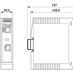 INJ 1100-T – Injetor – PHOENIX CONTACT