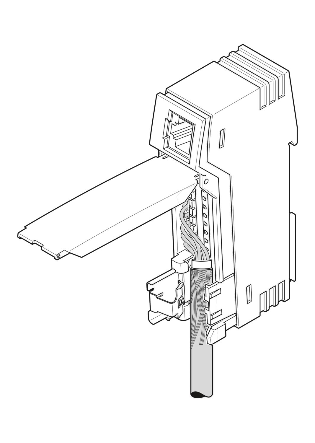 PP-RJ-SC - Patch panel - PHOENIX CONTACT - Uds./emb.: 10 unidade(s) - Imagem 8