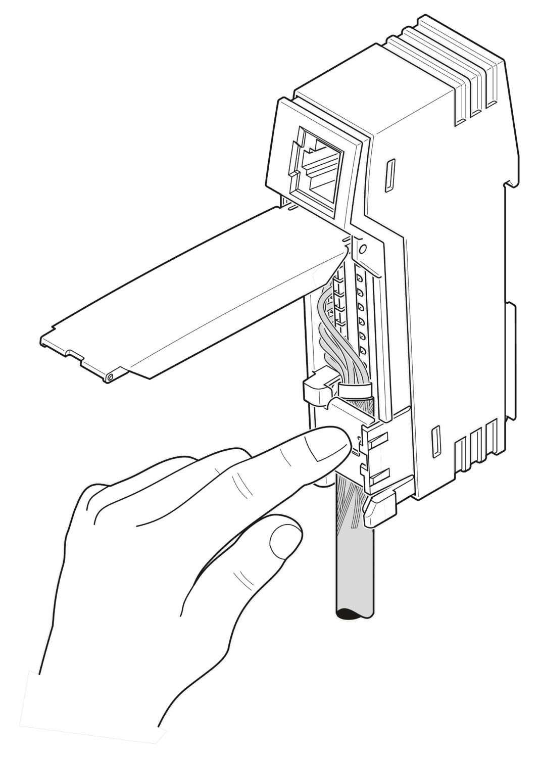 PP-RJ-SC - Patch panel - PHOENIX CONTACT - Uds./emb.: 10 unidade(s) - Imagem 9