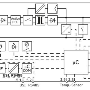 TRIO3-UPS/1AC/24DC/5/485-USB – Fonte de alimentação ininterrupta – PHOENIX CONTACT