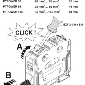PTPOWER 50-PE – Borne terra – PHOENIX CONTACT – Uds./emb.: 10 unidade(s)